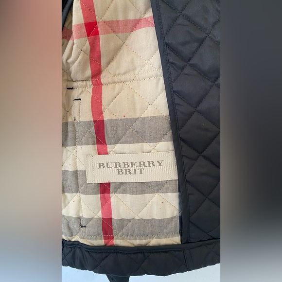 Burberry Brit quilted belted coat jacket - Picture 14 of 14
